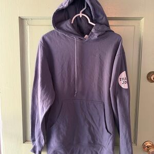 Trader Joe’s Crew Hoodie Zip-Up pullover Sweatshirt employee unisex